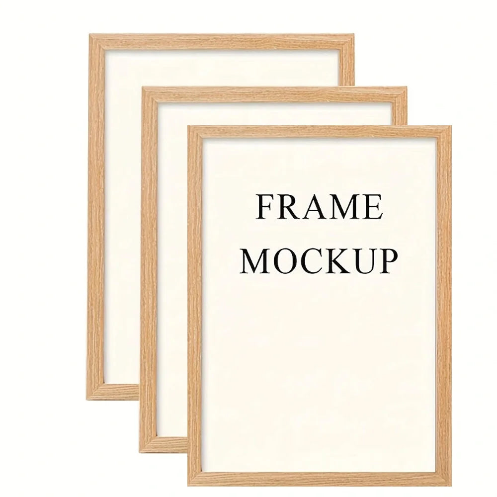 Picture Frame MDF 30X40cm 21x30cm 15X20cm A4 A8 Square Tabletop Photo Frames Wall Art Poster Display Bedroom Home Decor